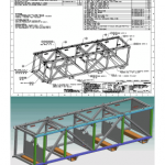 Subsea tool shipping frame - full package